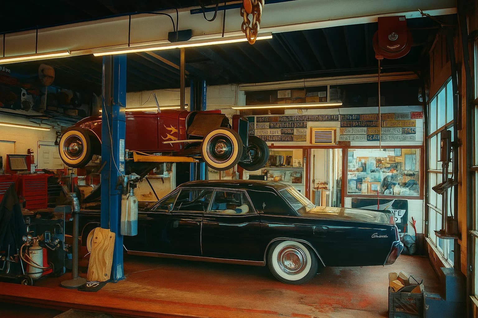 Automotive factory